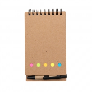 12244 - Bloco de Anotações com Caneta e Autoadesivo