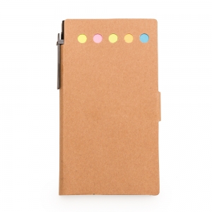 13774 - Bloco de Anotações com Autoadesivos e Caneta