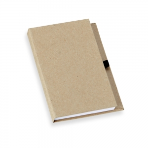 14835 - Bloco de Anotações em Kraft com Porta Caneta