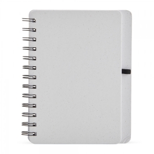 2601 - Caderno Kraft B6 com Porta Caneta