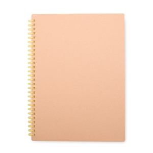 9066 - Caderno Kraft B5 com Pauta