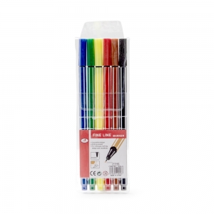 P$1688-6 - Kit Canetinhas Traço Fino 6 cores