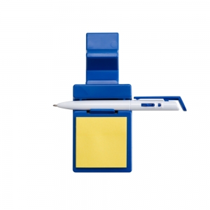 14007 - Suporte Plástico Celular com Caneta e Bloquinho